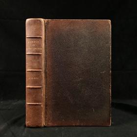 工坊特装本！1898年 温莎旁伊顿圣母国王学院编年史 配插图 全真皮精装大32开