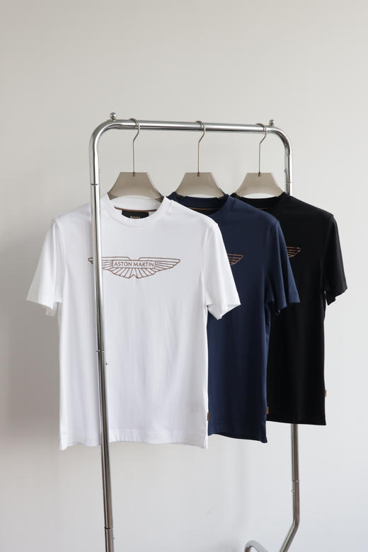 26 B0S X A.Martin 丝光棉圆领短袖T恤 TX621 商品图3