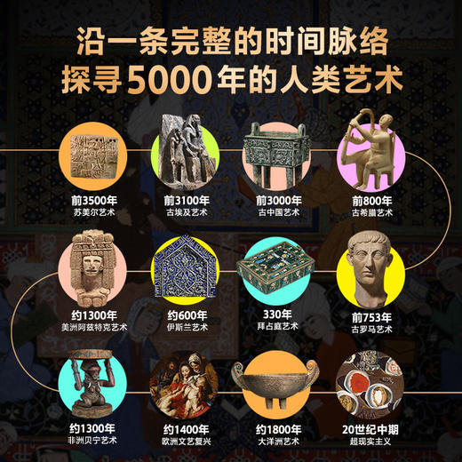 《DK5000年令人惊叹的宝藏》礼盒 商品图3