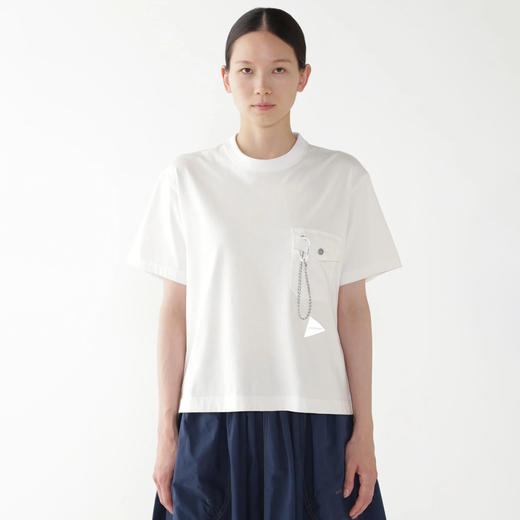and wander pocket T 男女COOLMAX吸湿透气圆领短袖口袋T恤 商品图1