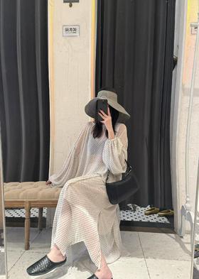 【门店同款】ENJOY夏季定制面料飘逸波点裙套装 170796785