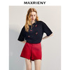 【商场同款】MAXRIENY甜美风樱桃刺绣中袖T恤25夏款落肩上衣女(货号:MC86TS254) 商品缩略图2