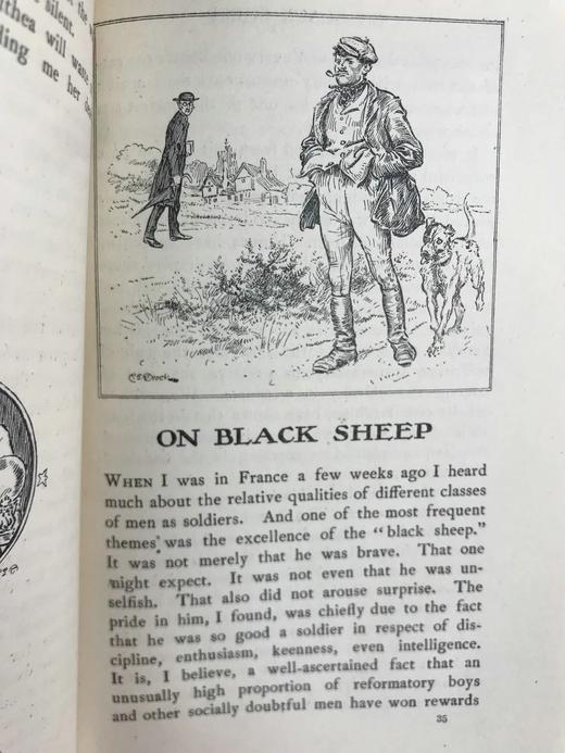 1917年 斯特雷顿《岸边的卵石》 C.E.布洛克数十幅插图 漆布精装36开 商品图10