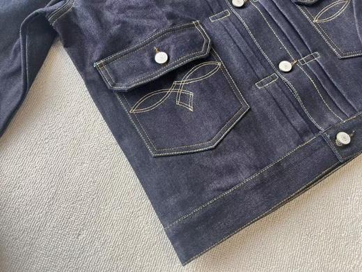 【a61】男子复古时尚原浆牛仔翻领外套！！ 商品图3