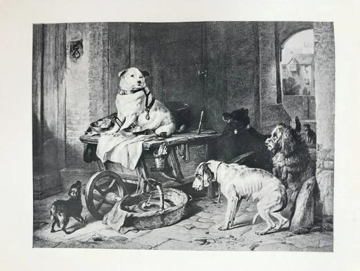 1902年 动物版画家兰西尔传 22幅插图 真皮精装36开 商品图8