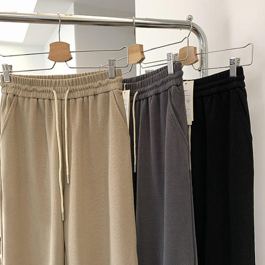 特价出！敲高性价比 春夏薄款华夫格卫裤！ 商品图4