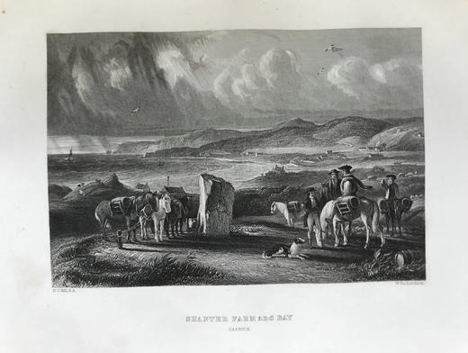 1863年 彭斯作品全集（全2卷） 数十幅版画插图 真皮精装16开 商品图5