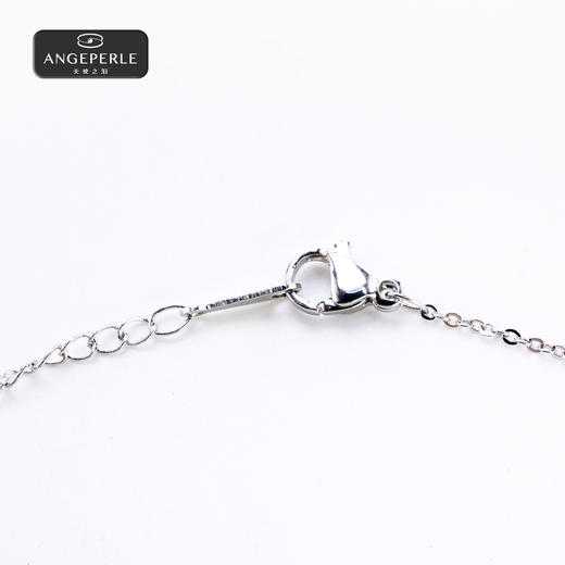 天使之泪 如意点翠淡水珍珠珈白丽珍珠吊坠 SYJ40 商品图4