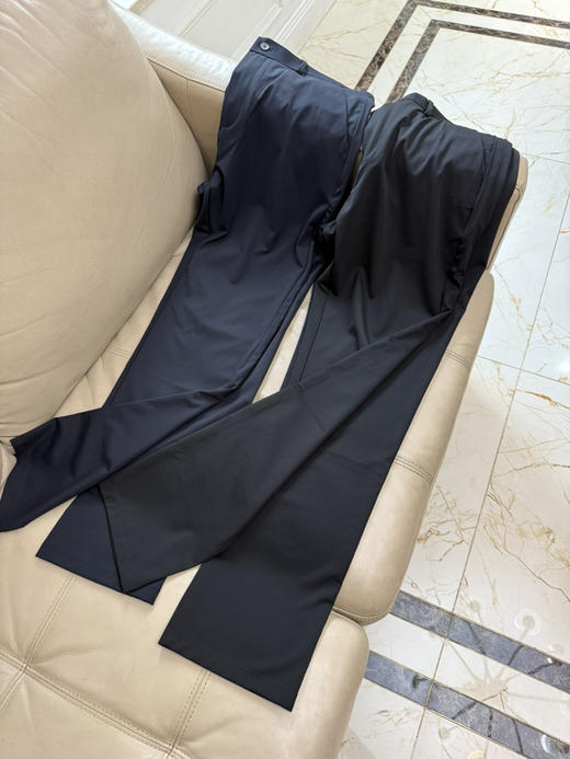 330-6 lp新款 春夏免烫抗皱男士商务休闲长裤 松紧腰 柔滑垂坠 老朱176/150穿32码很理想 商品图13