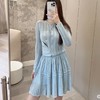 仙女必入！ 度假系列   贸易公司渠道    CD镂空针织系列   单面镂空花型针织开衫  镂空针织半裙 商品缩略图0