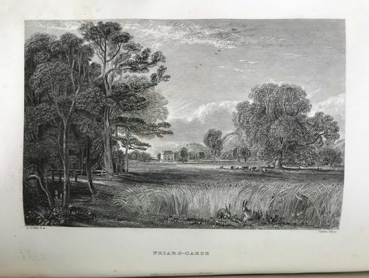 1863年 彭斯作品全集（全2卷） 数十幅版画插图 真皮精装16开 商品图6