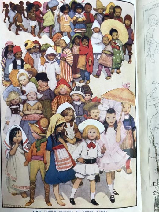 约20世纪早期 儿童百科全书（8卷） 数千幅插图 精装18开 商品图4