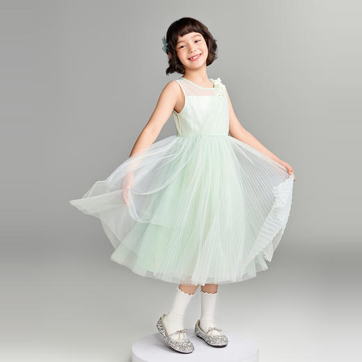 【实体店同款】女童礼裙夏季新款安奈儿童装AG623169 商品图6