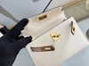 【纯手缝定制不退换】爱马仕 kelly 二代 mini 奶油白 金扣（MM） 商品缩略图7