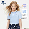 【纳维凯尔】【120-165】Navigare意大利小帆船女童短袖POLO衫 商品缩略图0