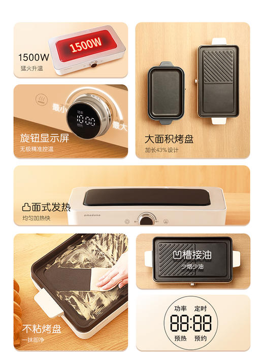 amadana多功能料理|煎烤火锅直接上桌，小白秒变大厨 商品图1