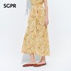 【SGPR】法式度假风印花半身裙2026年夏季新款收腰显瘦中长款半裙(货号:MU80SK035) 商品缩略图2
