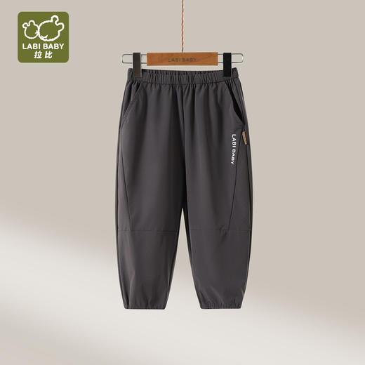 拉比童衣夏悦动拼接束口长裤j6LZBC101436 商品图9