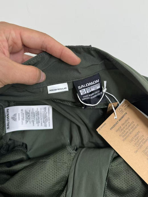 原单正品 Salomon WAYFARER 软壳徒步裤，征服每一步的自信选择！
黑色M-XXL  绿色 S-XXL 商品图13