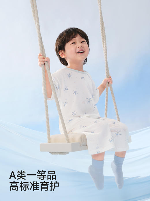英氏儿童家居服套装男女童春夏新款小童纯棉短袖睡衣YLTAJ1S009A YLCAJ1S007A 商品图4