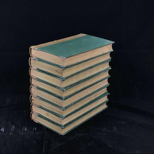 约18世纪 《旁观者报》文集（全8卷） 8幅插图 真皮精装36开 商品图1