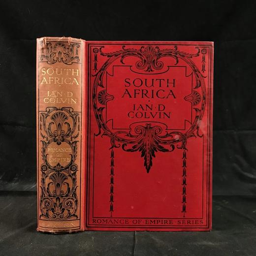 约20世纪早期 科尔文《帝国传奇：南非》 12幅彩色插图 漆布精装32开 商品图0