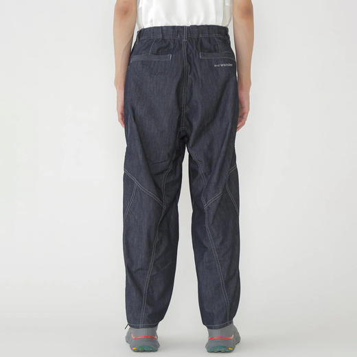 and wander dry easy denim 男女COOLMAX吸湿透气牛仔宽松锥形裤 商品图2