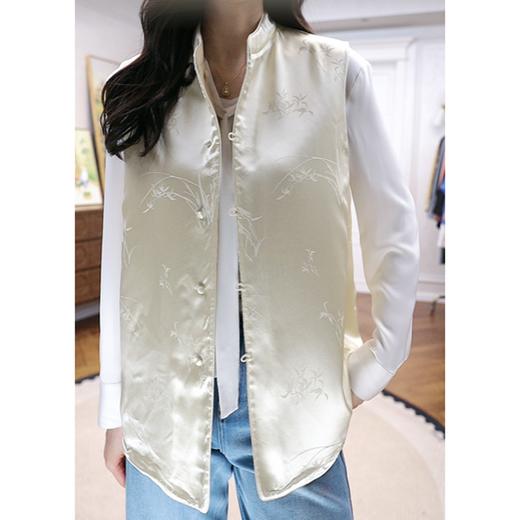 （稀缺货源）火桐hooton 26春新款羊毛蚕丝双面呢马甲（正反两穿） 商品图2