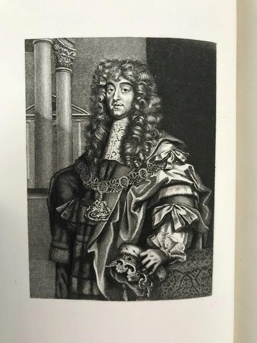 约19世纪后期 沃顿《社交界的才子俊男》（全2卷） 20幅版画肖像插图 真皮精装32开 商品图2