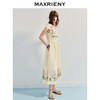 【杨超越同款】MAXRIENY优雅度假风连衣裙25夏款法式田园系带长裙(货号:MC86DR058) 商品缩略图2