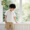 拉比童衣夏悦动反领短袖衣米白j6LZBC100701 商品缩略图6