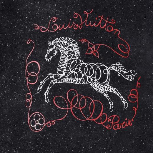 SDSA男装2026新款轻奢潮牌扎染满天星小马印花设计圆领短袖T恤 商品图3