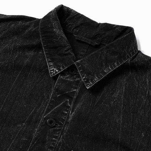 and wander bleach twill shirts 成衣染色高支长绒棉衬衫夹克 商品图1
