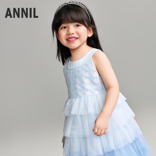 【实体店同款】女童礼裙夏季新款安奈儿童装XG623186 商品图2