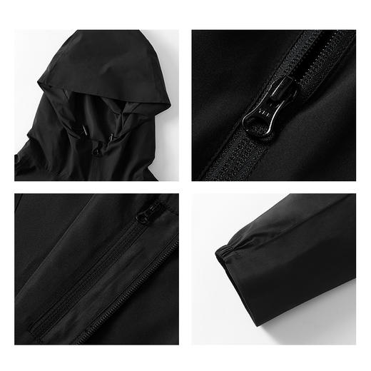 蓝途 2317男女同款休闲连帽夹克 三防水超轻 商品图4