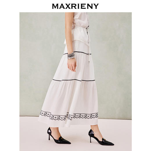 MAXRIENY2026夏半身裙(货号:MS80SK015) 商品图2