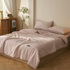 恒源祥 2026新款无印风色织全棉贝壳绣棉花夏被空调被/床单/枕套  透气舒适 多规格可选 商品缩略图9