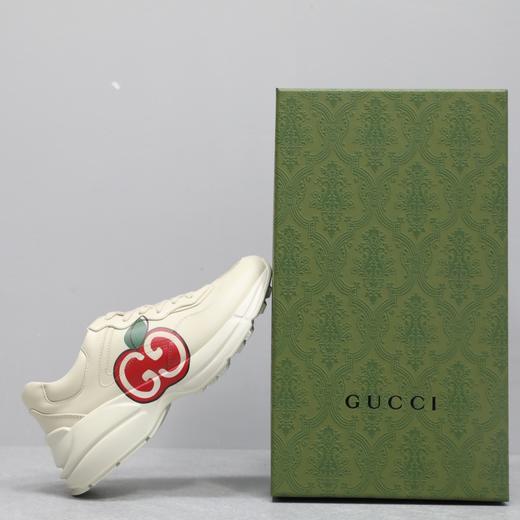 古驰-Rhyton经典老爹鞋系列情侣款 鞋底厚底5cm 商品图4