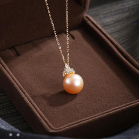 子佩集【沧海女皇】银S925珍珠惜王妃套链项链【MLTL053】镀金皇冠吊球2602