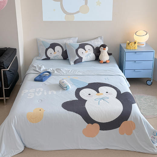 【防晒衣柔软冰凉面料】2026新款卡通冰皮床盖夏被四件套、单夏被 商品图10