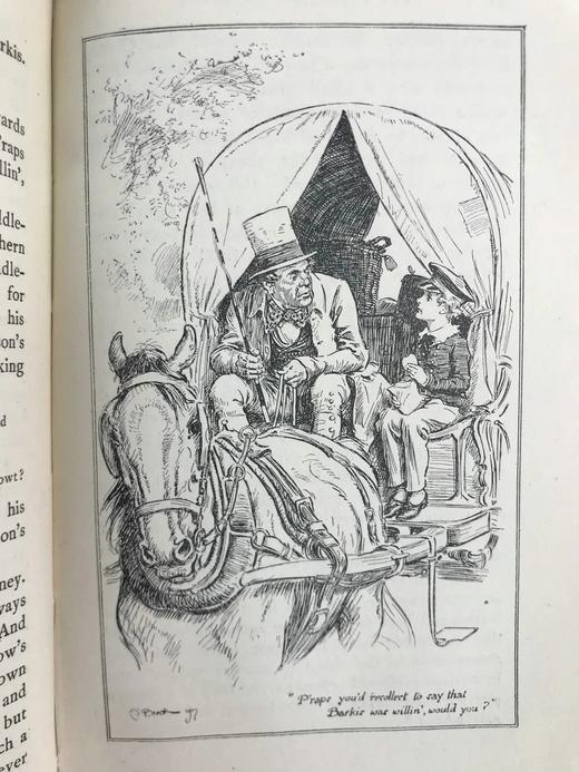 1917年 斯特雷顿《岸边的卵石》 C.E.布洛克数十幅插图 漆布精装36开 商品图8