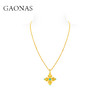 GAONAS  图腾迷恋 贵气老钱金色项链11936XGO 商品缩略图2