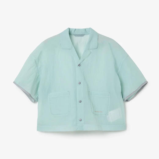 and wander sheer ripstop SS shirts 机能性面料女装超轻短上衣 商品图4