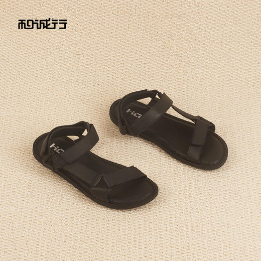 和诚行2026夏季新款外穿时尚百搭软底防滑男式凉鞋0551297 商品图2