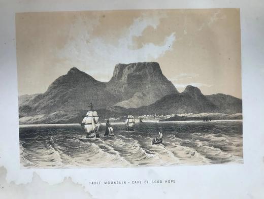 约19世纪后期 利文斯通的生平与探险 数十幅插图 全真皮精装大16开 商品图12