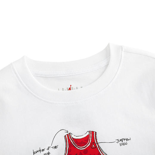 JORDAN 夏 大童小童 短袖T恤 JDB-TE-C981 商品图2