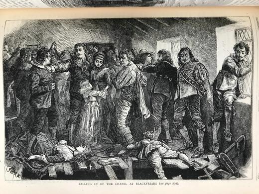 约19世纪后期 过去与现在的伦敦（全6卷） 数千幅版画插图 漆布精装16开 商品图8