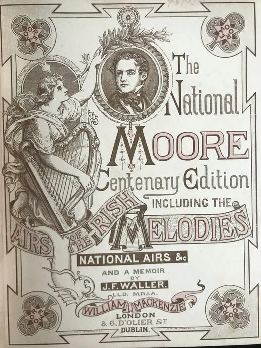 约19世纪后期 托马斯·摩尔诗集 数百幅版画插图 真皮精装16开 商品图2