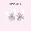 ShiningHouse[培育] 18k金钻石耳饰 梨形橄榄形1克拉钻人工真钻人造钻石K金耳钉时尚钻石耳饰耳环悦己送礼臻选【此商品不支持7天无理由退货退款】预计3日发货 商品缩略图0