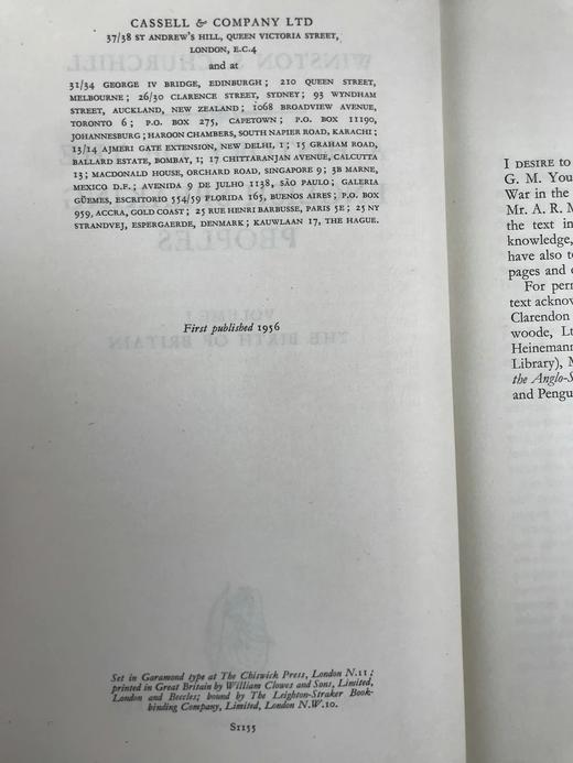 1956-1958年 丘吉尔《英语民族史》（全4卷） 精装16开 商品图3